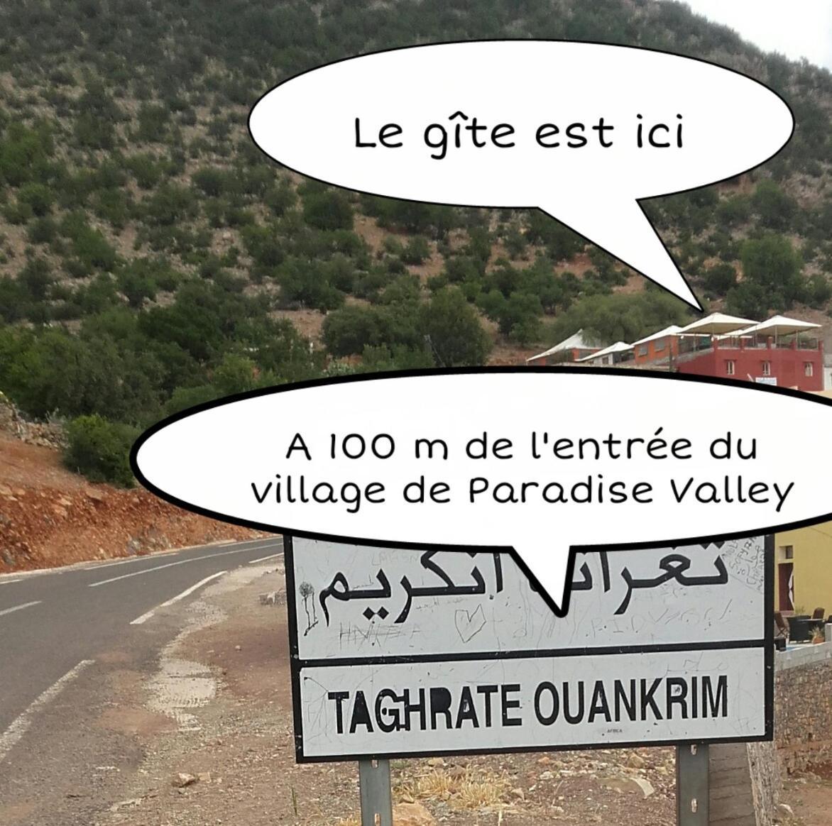 Gite Village Paradise Valley Tagherat Anekrim Buitenkant foto